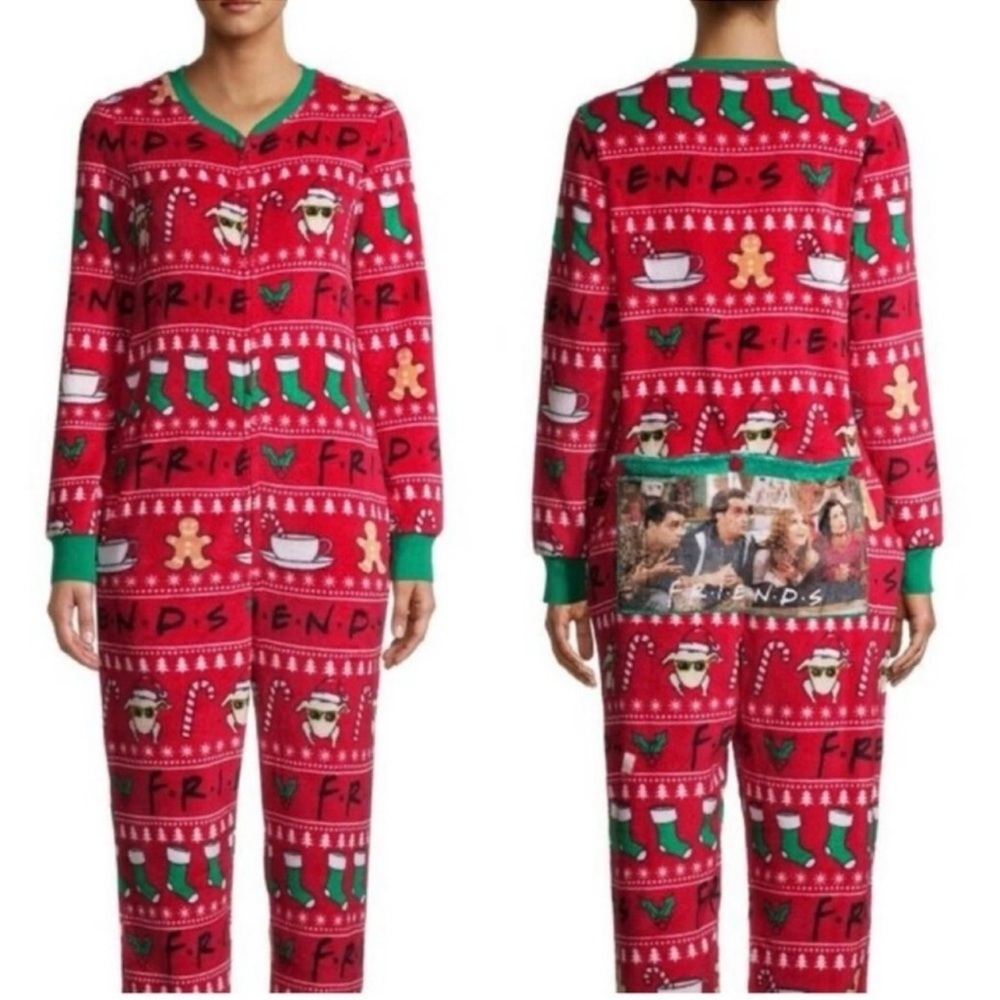FRIENDS One Piece Sleepwear Lounge Suit Size XS